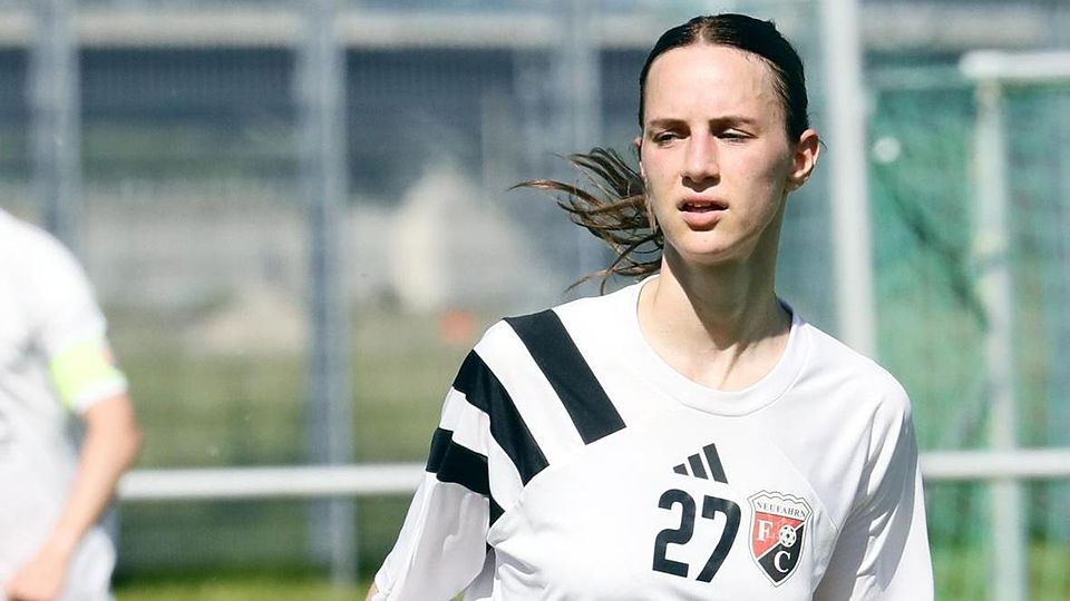 Weibliche Verstärkung für den FC Neufahrn: Lucie Spielmann ist im defensiven Mittelfeld zu Hause. Ausgebildet wurde die 20-Jährige in der Jugend des FC Ingolstadt 04.