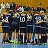 Team-Foto aus der Halle: die U19 des 1. FC MG. 