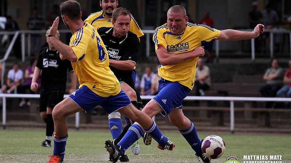 Michael Fiedler erzielte zwei Tore Foto: Matthias Matz