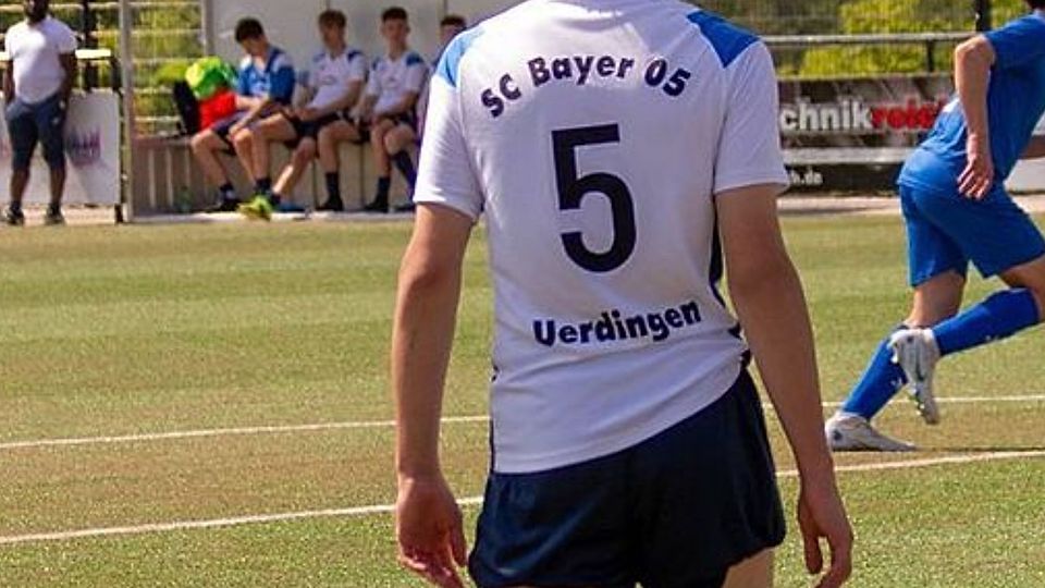 Das Hinspiel verlief für Uerdingens U15 unglücklich.