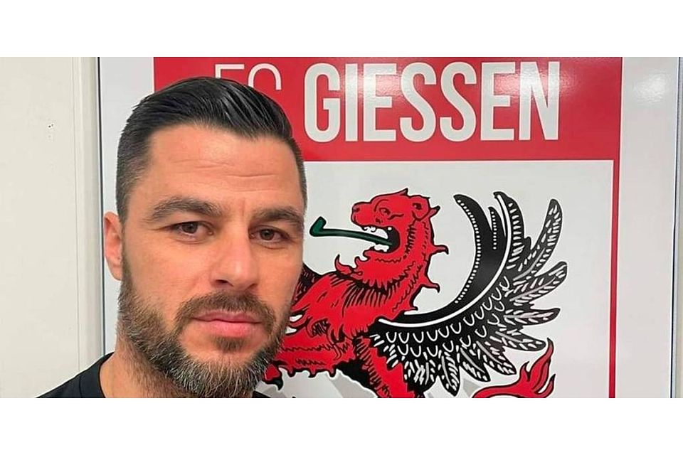 Nun beim FC Gießen: Gino Parson. Foto: FC Gießen 
