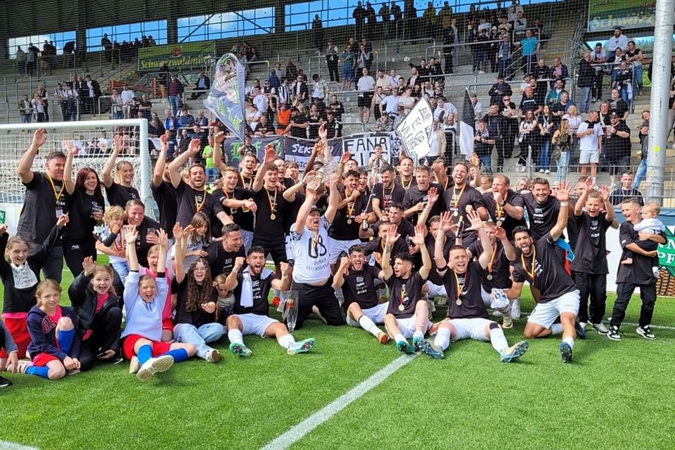 Vor zwei Jahren bejubelte der FC 08 Villingen seinen Sieg im Pokalfinale gegen den SC Lahr.