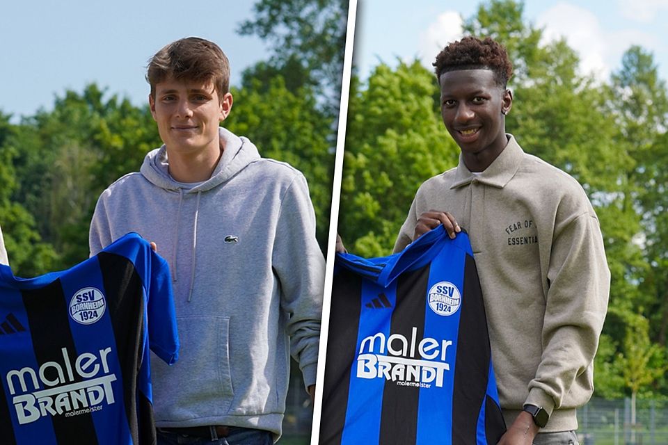 Tim Stein und Amadou Keita wagen den Sprung in die Mittelrheinliga. Tim Stein und Amadou Keita wagen den Sprung in die Mittelrheinliga.