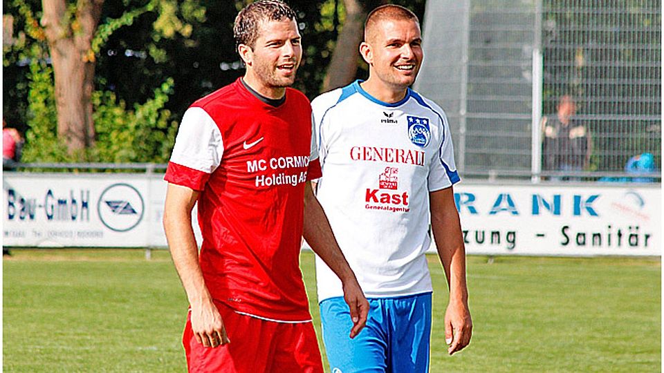 Bacherns Neu-Trainer Frank Mazur (rechts) soll beim »Projekt Aufstieg« mithelfen.  Foto: Hans Eberle