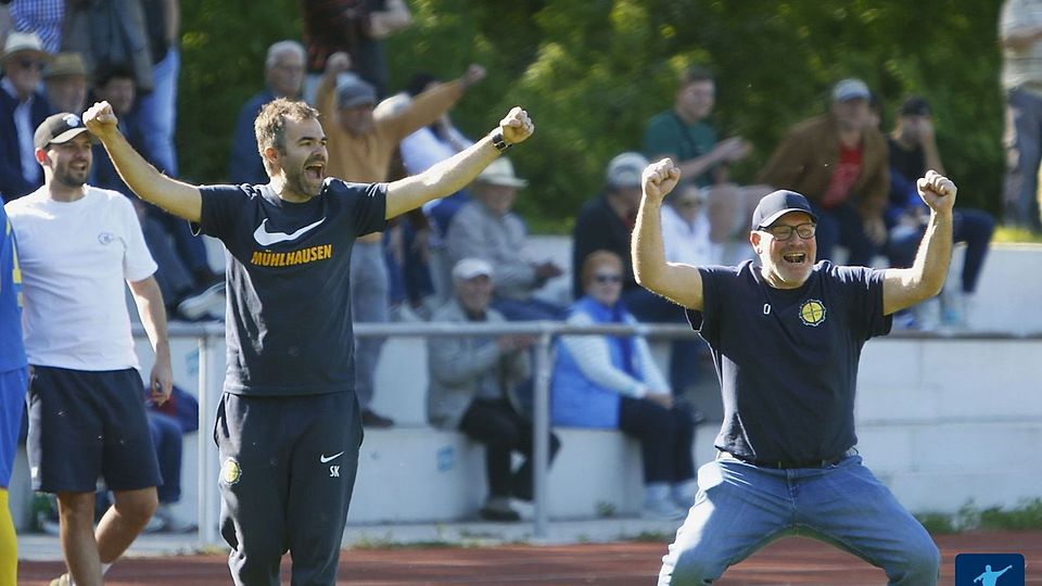 Steffen Kretz (vorne links) ist Mühlhausens Meistermacher.