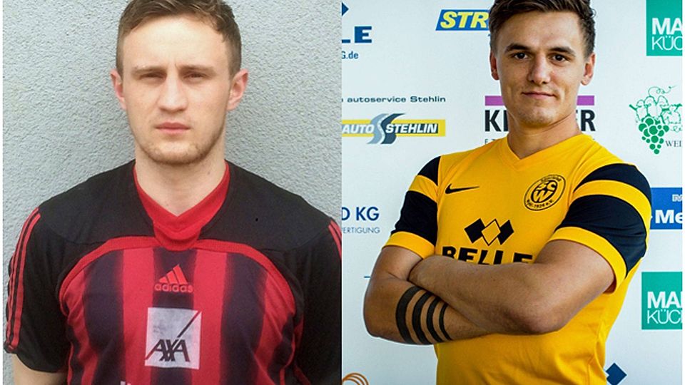 Wadim Dell und Andreas Futterer spielen kommende Saison für den SV Endingen | Fotos: Sc Kiechlinsbergen, SC Wyhl