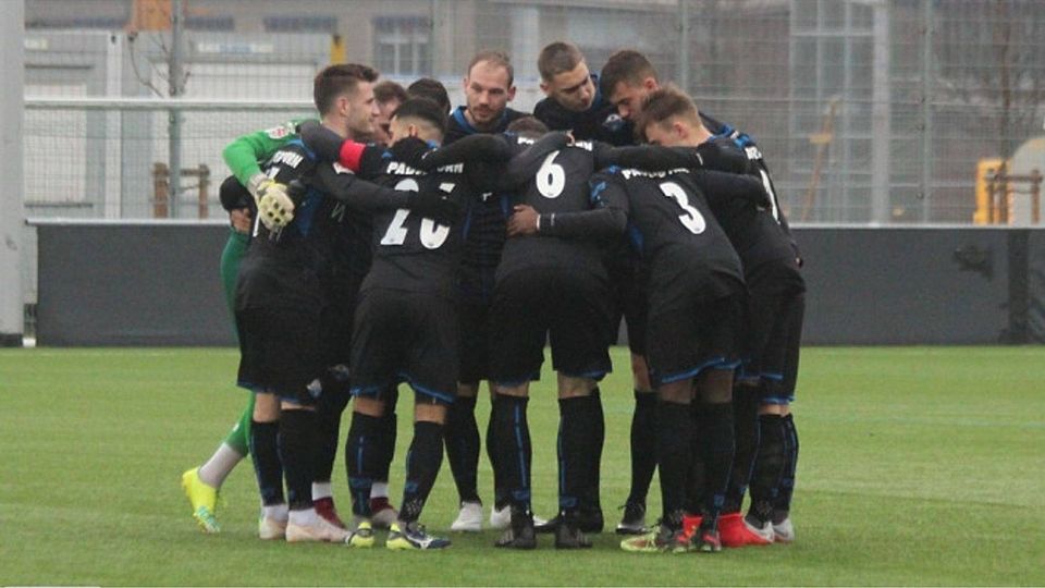 Schwören sich ein: Die U21 des SC Paderborn 07 hat die personellen Weichen für die Rückserie gestellt. F: Classen
