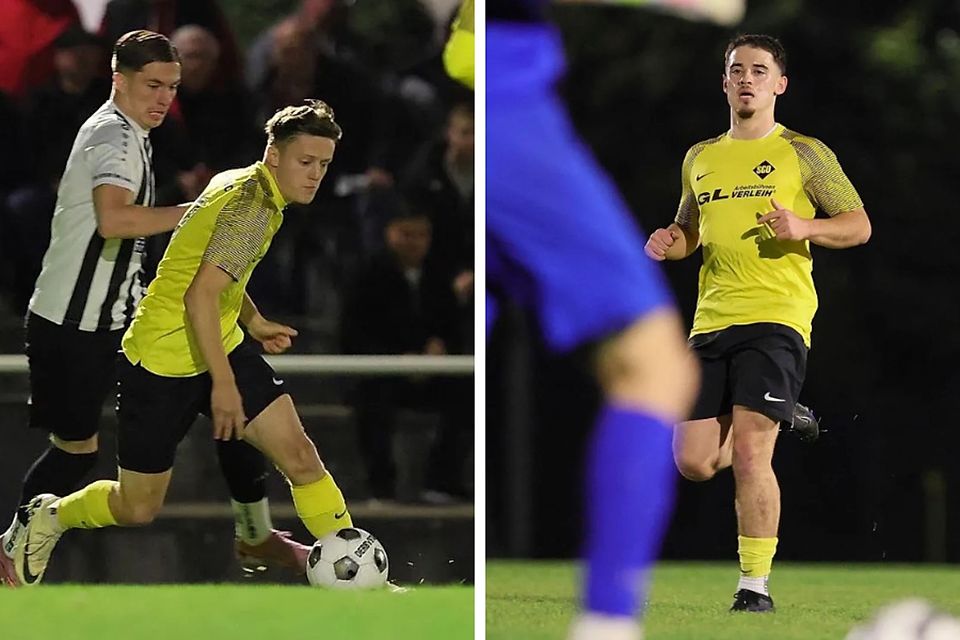 Jonas Bucht (links) und Emre Danaci (rechts) verlassen die SG Oberliederbach im Sommer. 