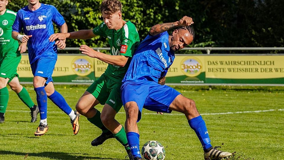 Dominick Wynn (rechts) und der TV Parsberg behielten in Ramspau die Oberhand.