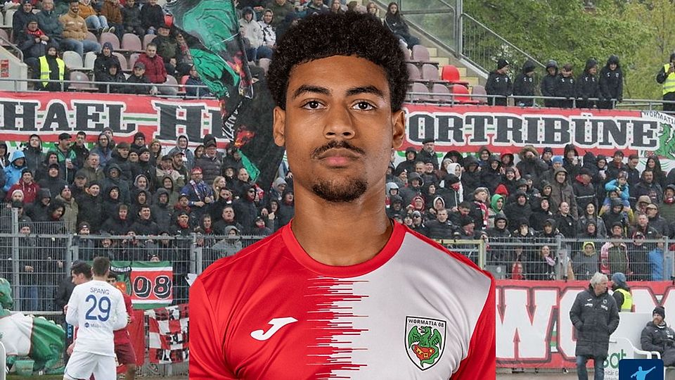 Jamal Willrich machte die Wormser Fans froh.