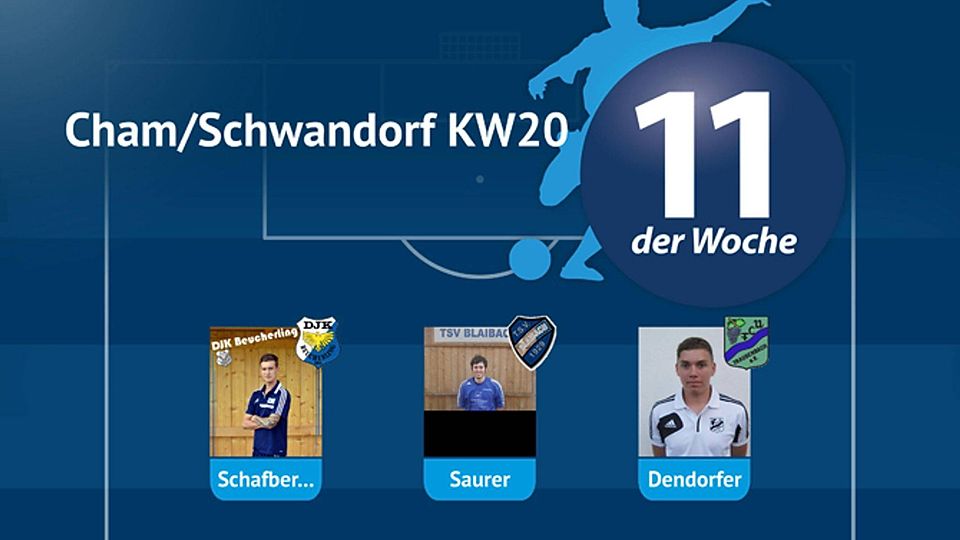 Elf der Woch Cham/Schwandorf KW20