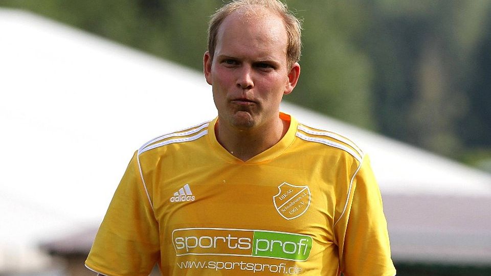 Andreas Eberl bleibt auch in der kommenden Saison spielender Chefanweiser bei der DJK SG Schönbrunn am Lusen  F: Weiderer