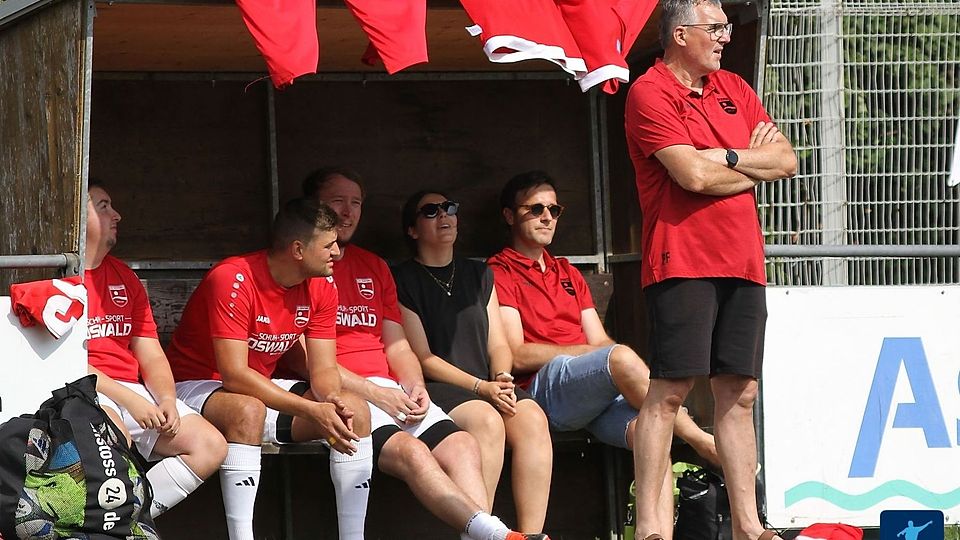 Ernst Lüftl (rechts) hat beim SV Zenting aufgegeben