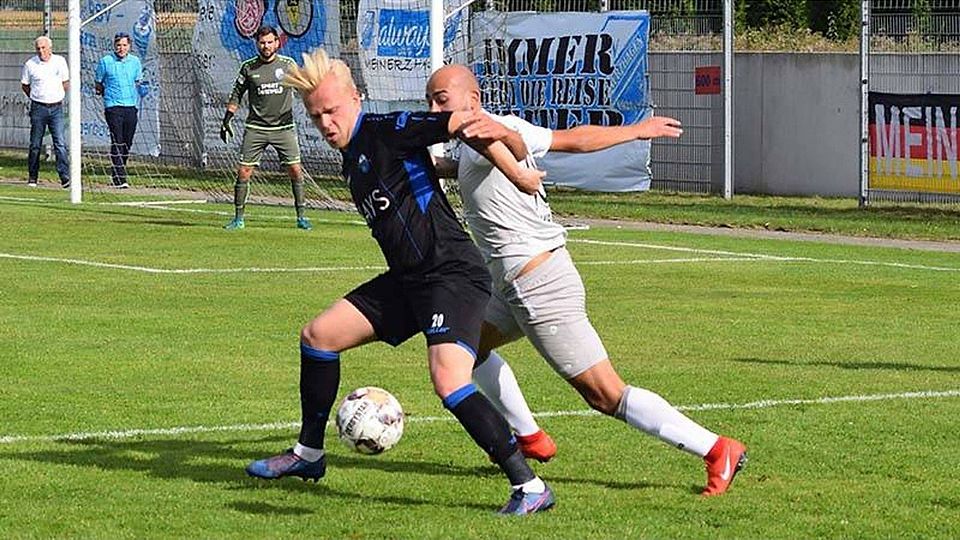 Torschütze: Marcel Hilßner brachte die U21 des SC Paderborn 07 bei Eintracht Rheine per direkt verwandeltem Freistoß zurück in die Partie.
