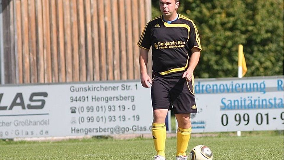 Gregor Hirtreiter ist neuer Spielertrainer bei der SpVgg Stephansposching   Foto:Wagner