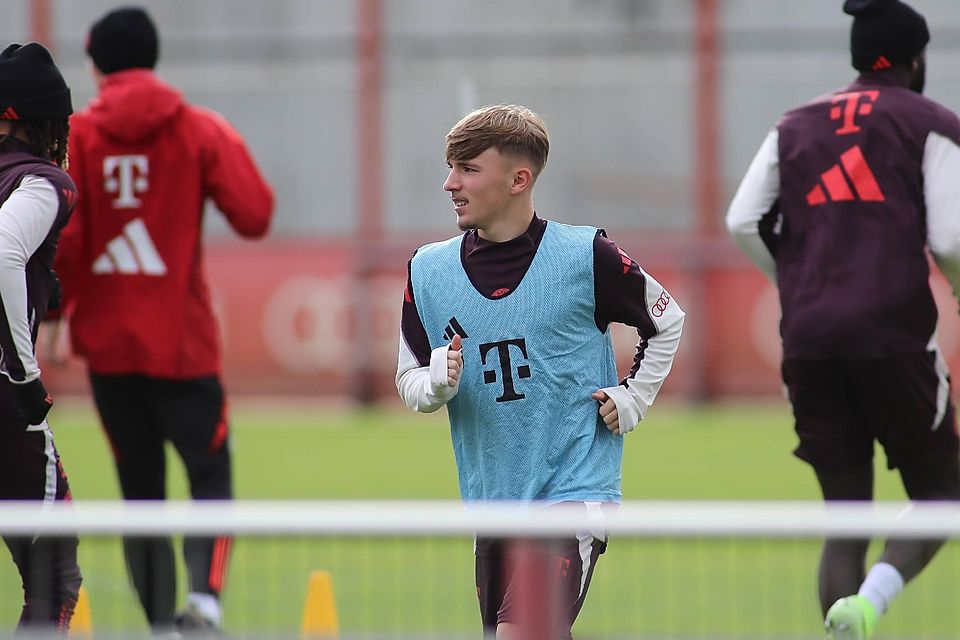 Trainierte diese Woche bei den Profis des FC Bayern: Lennart Karl.