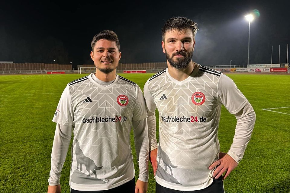 Spielten schon in Barleben, Stendal und bei der ersten Station in Westerhausen Seite an Seite: Tim Kolzenburg (l.) und Denis Neumann. 