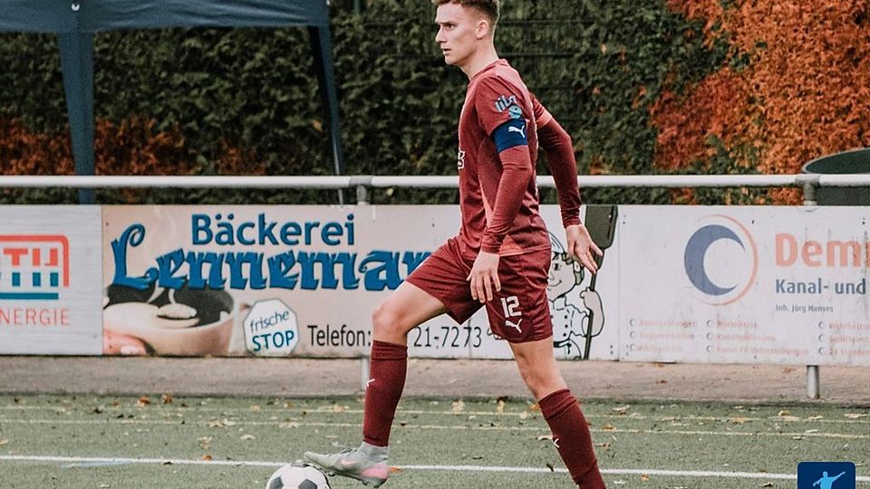 Gievenbecks Kapitän Niklas Beil feierte den Derby-Sieg.