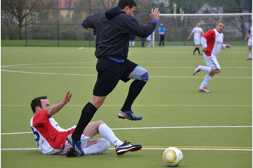 Werkvolk kämpft sich zum verdienten Sieg. F: Markus Giesecke