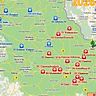 So wurden die beiden Kreisliga-Staffeln geographisch eingeteilt.