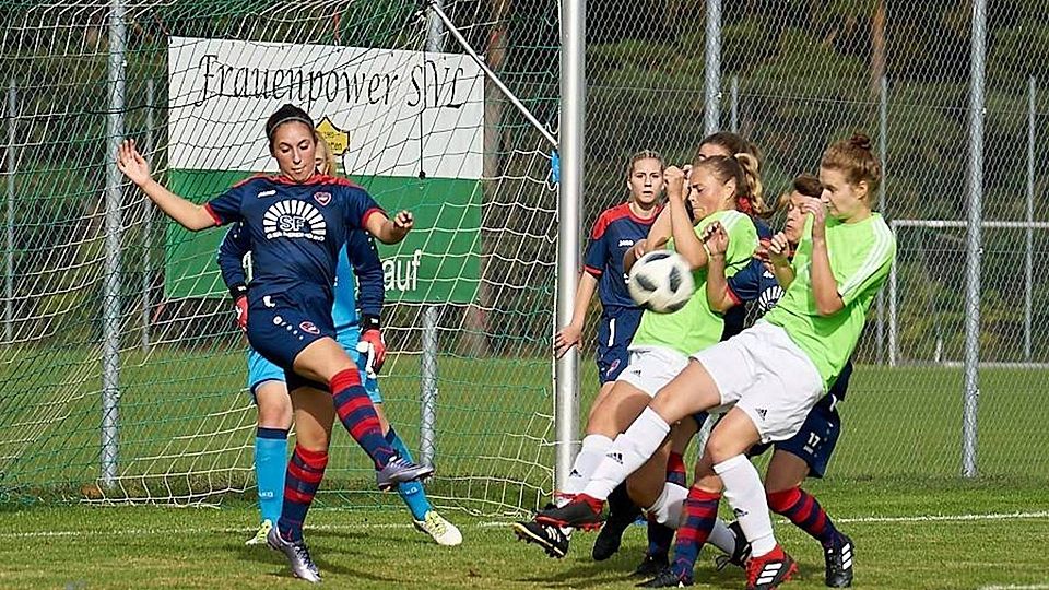 Konsequent verteidigt Osmani ihr eigenes Tor - künftig für den SV Neusorg