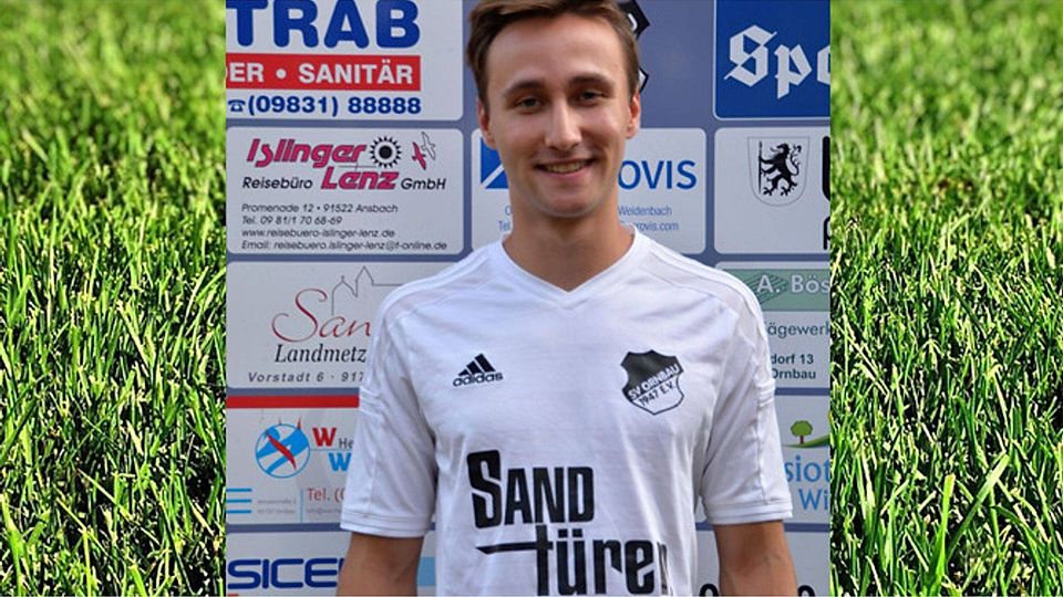 Marco Meier (25) wechselte im Juli vergangenen Jahres vom SC Wernsbach-Weihenzell nach Ornbau  F: Kilian