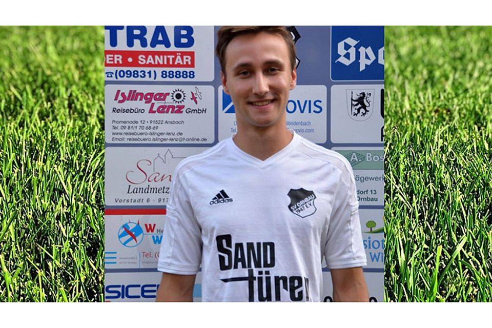 Marco Meier (25) wechselte im Juli vergangenen Jahres vom SC Wernsbach-Weihenzell nach Ornbau  F: Kilian