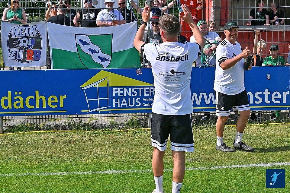 Vor einer tollen Kulisse feierten die Ansbacher einen 3:1-Sieg im mittelfränkischen Derby gegen die SpVgg Greuther Fürth II.