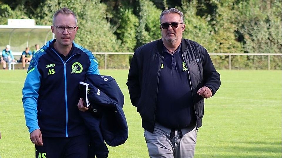 Andi Schwan (links) wird doch nicht im Sommer mit Dirk Riether aufhören.