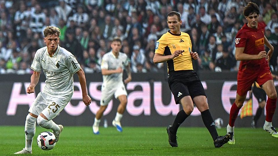 Robin Braun hat den Ball stets im Blick.