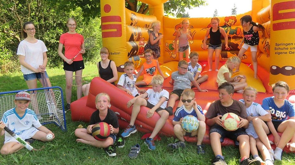 Unter dem Motto „Spiel und Spaß in Puderbach“ hatte der Fußballsportverein alle Kinder ab Sechs zu unterschiedlichen Sportarten eingeladen.