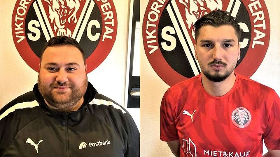 Die Garanten des Erfolges bei Viktoria Rott: Trainer Yousef Hidroj(links) und Angreifer Mirza Mujkanovic.