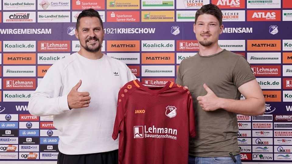 Fritz Pflig kehrt zum VfB Krieschow zurück. 