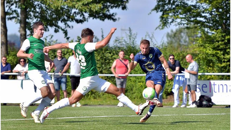Abwehrstratege Marius Möldner (Mitte) verlässt am Saisonende den SV Fürth in Richtung des ambitionierten TSV Günterfürst (Kreisoberliga Dieburg/Odenwald).	Archivfoto: Dagmar Jährling