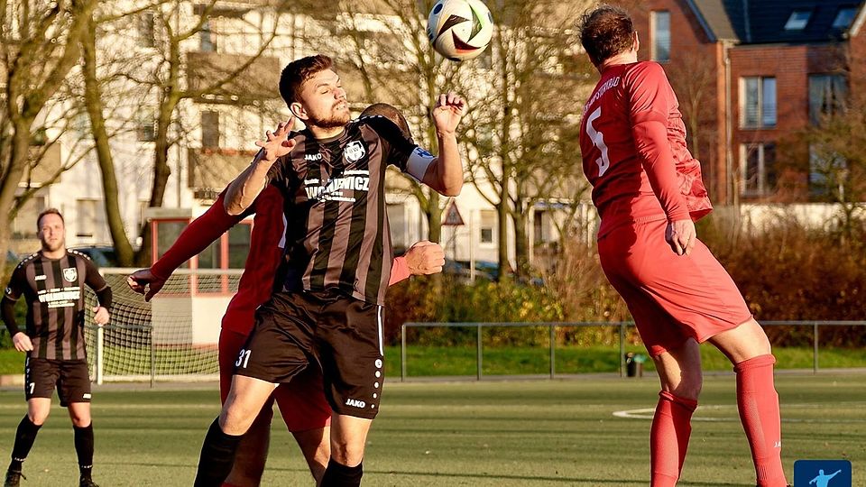 Blau-Weiß Fuhlenbrock war mal wieder in ein packendes Spiel verwickelt