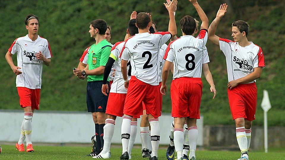 Der TSV Hengersberg kann am Sonntag sowohl noch Meister werden als auch noch auf Rang drei abrutschen. F: Enzesberger