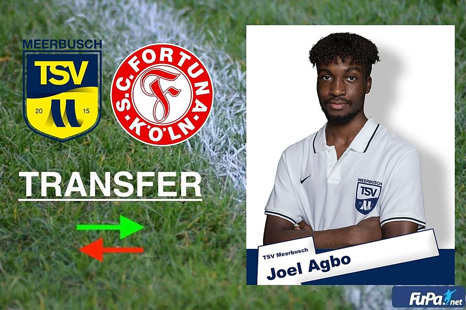 Joel Agbo schließt sich Fortuna Köln an.