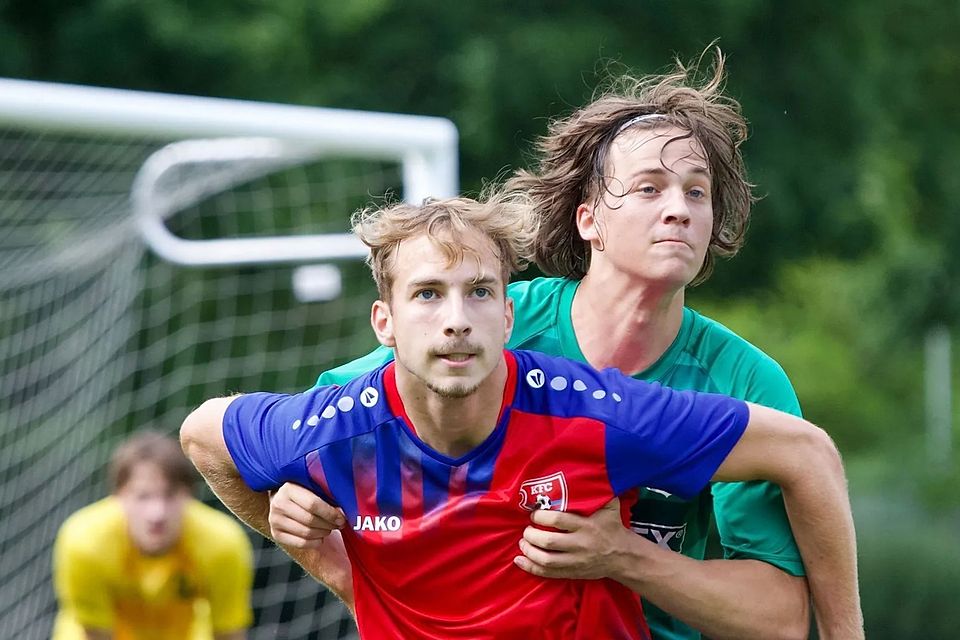 Reck im ersten Spiel für den KFC. Reck im ersten Spiel für den KFC.