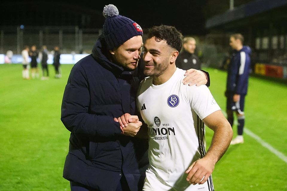 Nikky Goguadze (re.) kehrt in die Regionalliga Nord zurück.