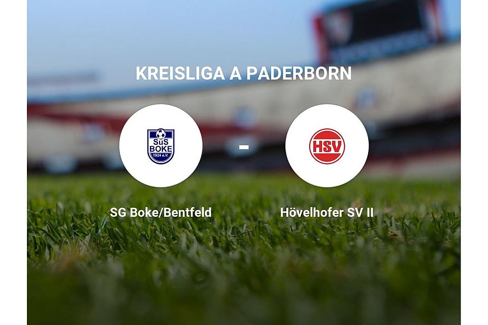 SG Boke/Bentfeld gegen Hövelhofer SV II