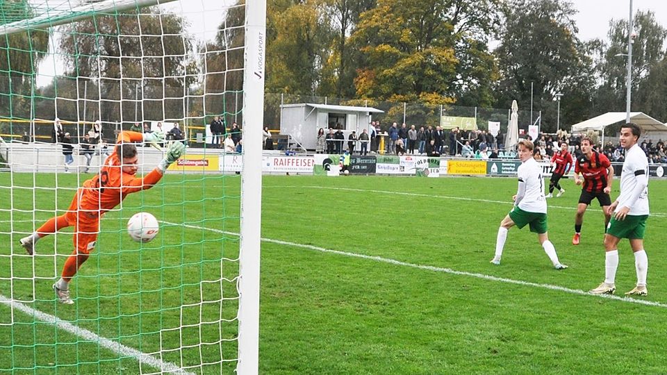 Zuletzt in Kreuzlingen gelangen dem FCWB drei Tore, dieses Mal blieb er glücklos.