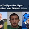 Christian Lorenz (SpVgg Attenkirchen), Zoran Pejic (SpVgg Neuching) und Philip Wolfsfellner (SV Menning, v.l.n.r.) sind die besten Torschützen der A-Klassen Donau/Isar.