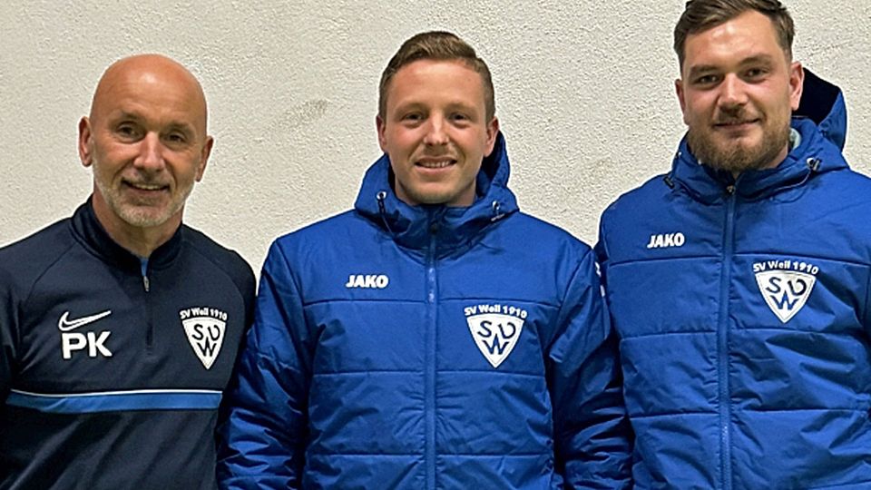 Von links: Sportchef Perseus Knab, Co-Trainer Marco Kern, Trainer Sascha Samardzic | Foto: SV Weil