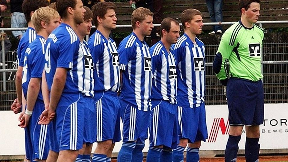 Der 1. FC Gerolzhofen hat nun vier Punkte Rückstand auf den letzten Bayernliga-Relegationsplatz bei zwei noch verbleibenden Spielen. F: Meier