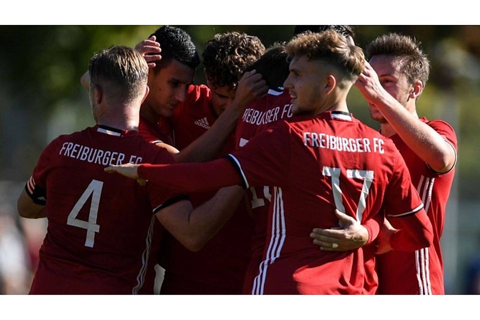 Zehnter Sieg im elften Spiel: Der Freiburger FC hatte erneut Grund zum jubeln. | Foto: Patrick Seeger