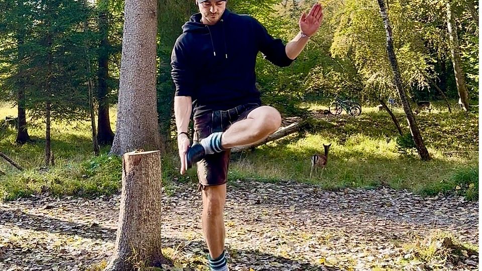 Mike Echter, der plattelnde Fußball-Trainer