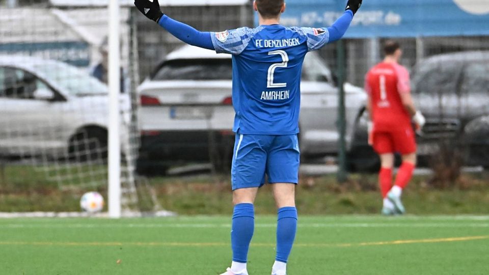 Viel Aufwand – kaum Ertrag: Der FC Denzlingen im Verteidiger Fabian Amrhein stand am Samstag letztlich einmal mehr mit leeren Händen da. 