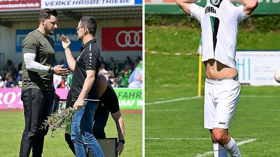 Krönt sich Dominic Rühl (links) in seinem letzten Eichstätt-Spiel zum Meistertrainer - und stürzt Eltersdorf, wie schon im Vorjahr, ins Tal der Tränen?