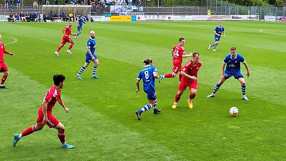 Spielszene aus Eintracht Norderstedt vs. Bremer SV