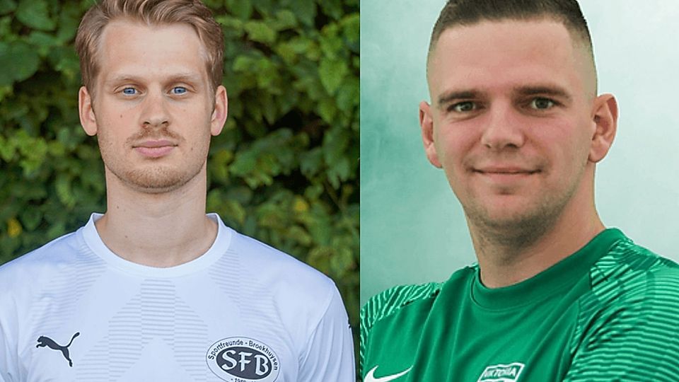 Jan Teegelbeckers (l.) und Jan Roosen trafen am Sonntag. 